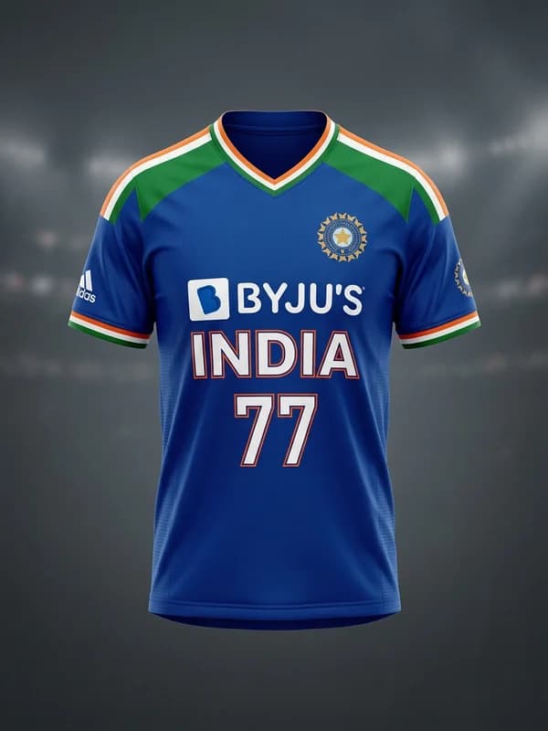 Shubman Gill #77 Official Team India Replica Jersey